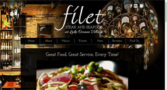 Desktop Screenshot of filetsteakandseafood.com