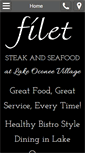 Mobile Screenshot of filetsteakandseafood.com